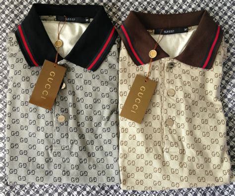 where can i buy fake duplicate men's gucci polo shirts|how to find Gucci shirt.